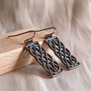 Kelta Fonat Hosszú Fülbevaló