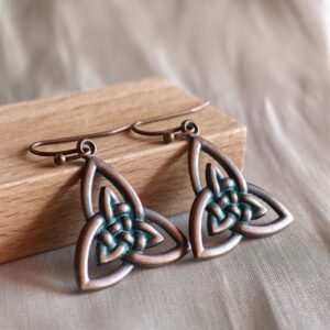 Hármas Fonódás Kelta Fülbevaló